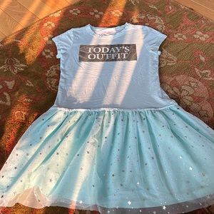 Girls 10/12 dress mint green